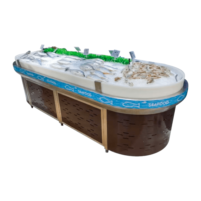 Sariwang Display Stand na Kinokontrol ng Intelligent na Humidity