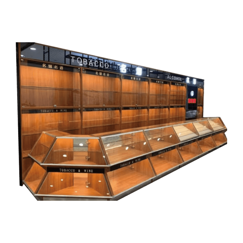 Elegant Panorama Tobacco at Wine Cabinet